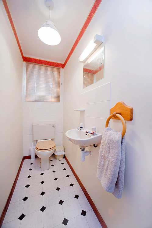 Bramblewood's large cloakroom has a shaver point