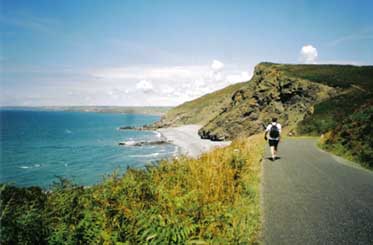 The South West coastal path is a haven for walkers and ramblers