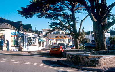 The market town of Bude, nestling on the coast is full of interesting shops