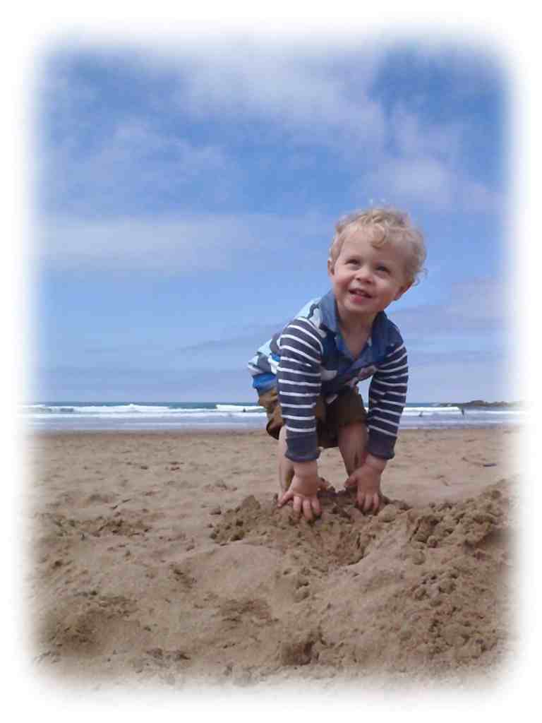 Crooklets beach- just made for sandcastles!